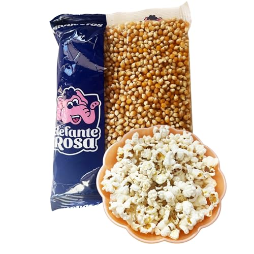 El Elefante Rosa Maíz para Palomitas Premium Gourmet de Alta Expansión 1Kg