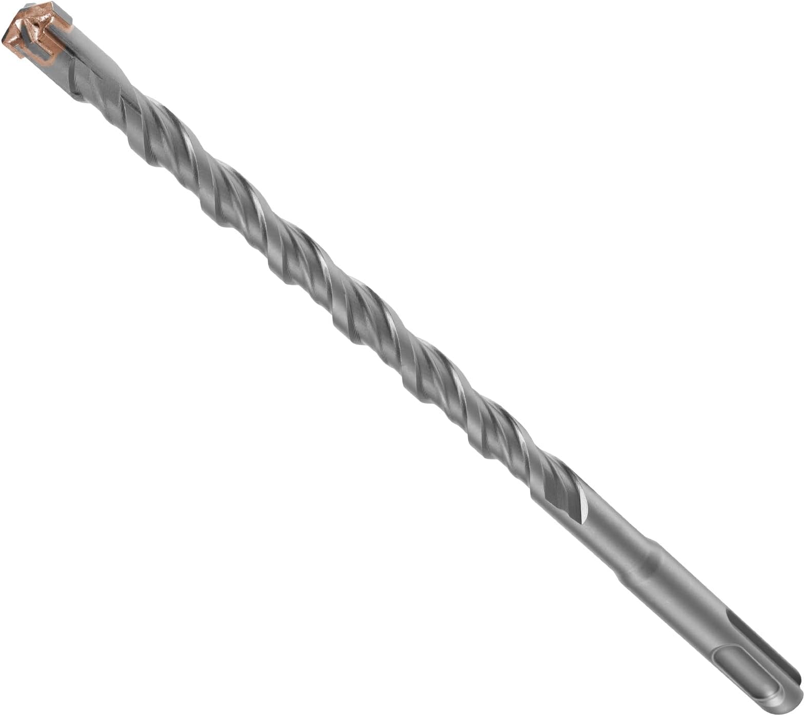 flintronic SDS-Plus Drill Bit Set, Dia 10mm x 210mm Lenth Cross Drill Bits, Rotary Hammer Drill for Drill Holes in Concrete, Ceramic Tile, Stone, Metal, Plastic and Multi-Layer Materials