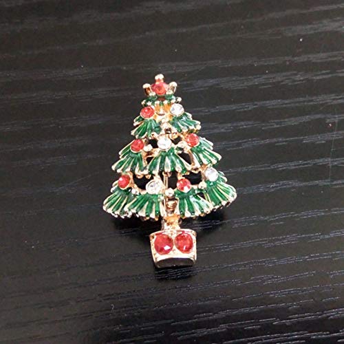 Preisvergleich Produktbild Chennnnnn Weihnachtsbaum Brosche Ausschnitt