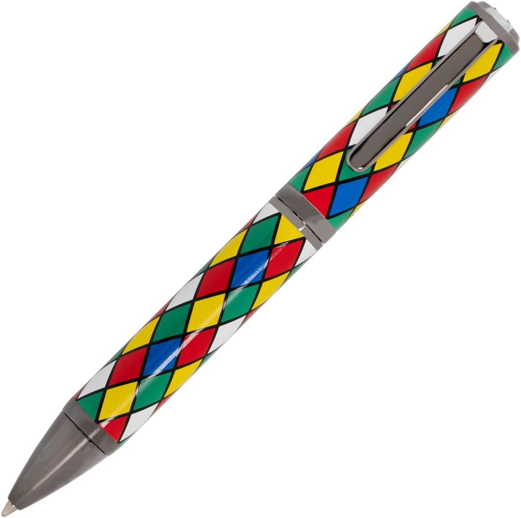 Monteverde USA Regatta Harlequin 2.0 Ballpoint Pen - Gunmetal trim | Collectible Writing Instrument