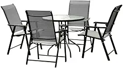 Conjunto para Área Externa Brasil com 1 Mesa e 4 Cadeiras