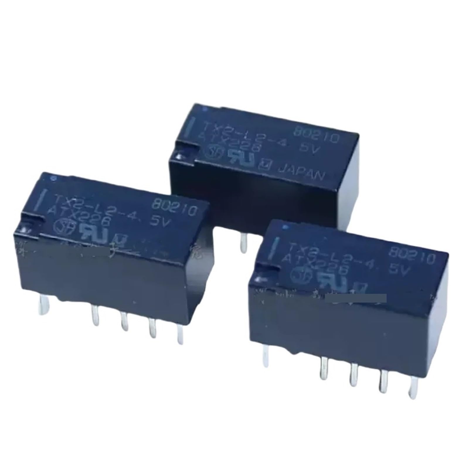 Relais TX2-L2-4.5V à 10 broches composants électroniques pour circuit imprimé