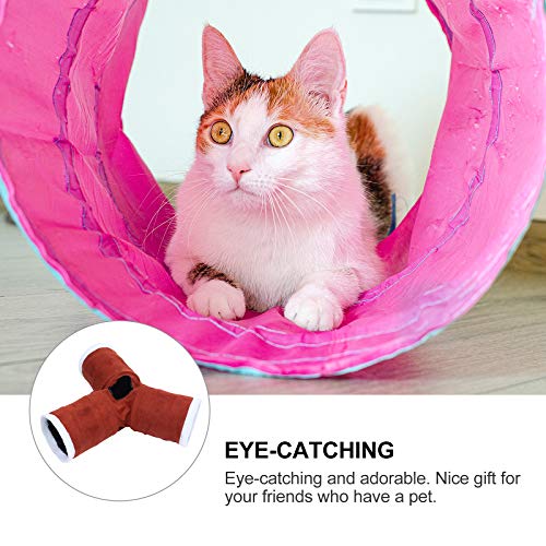 Túnel de brinquedo de cachorro de estimação passagem de gato de estimação rolando túnel de totoro (p