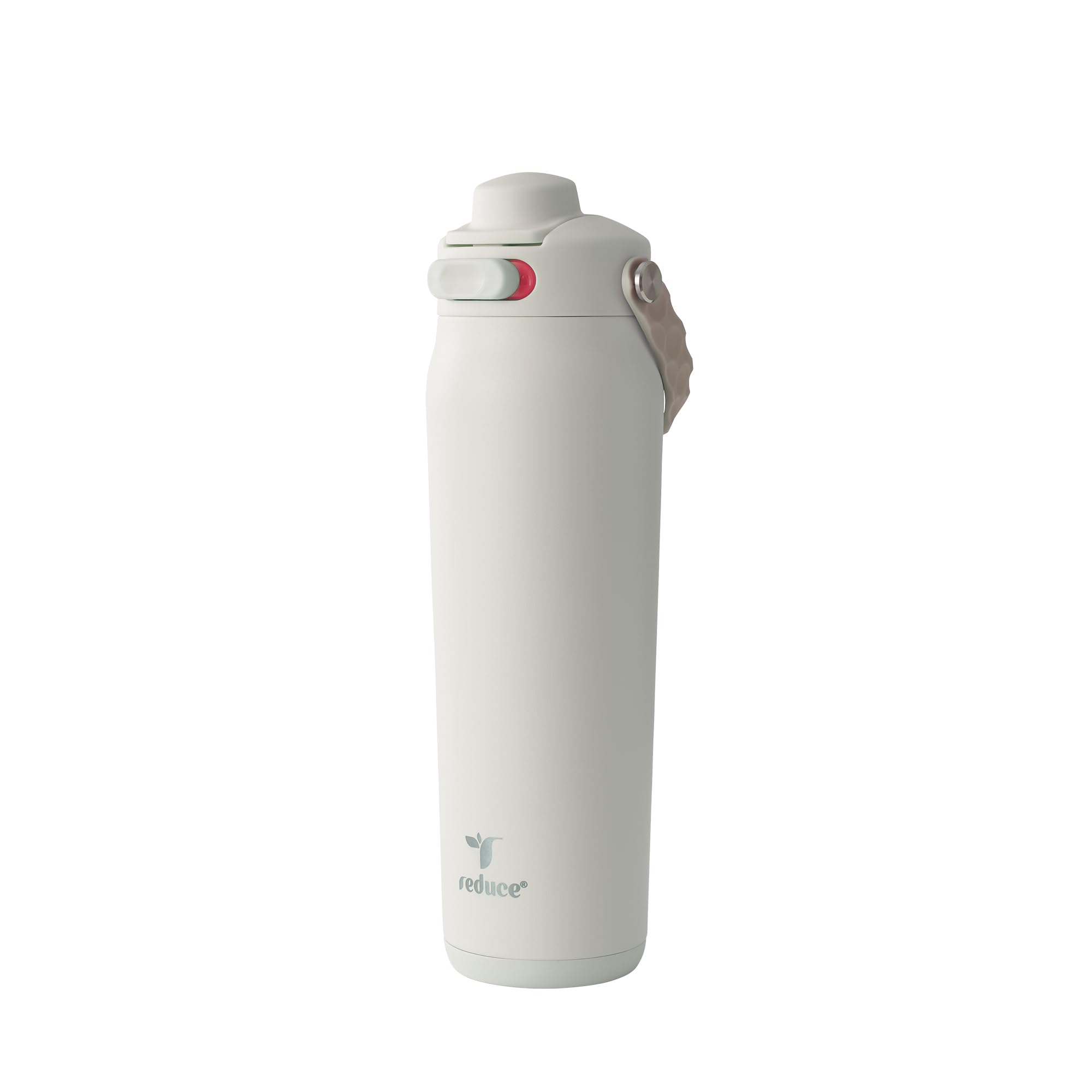 REDUCE Aura Vacuum Insulated 26 oz Water Bottle - Leak-Proof & Chug Spout for Quick Hydration - Keeps Drinks Cold for 30 Hours - Removable Handle for