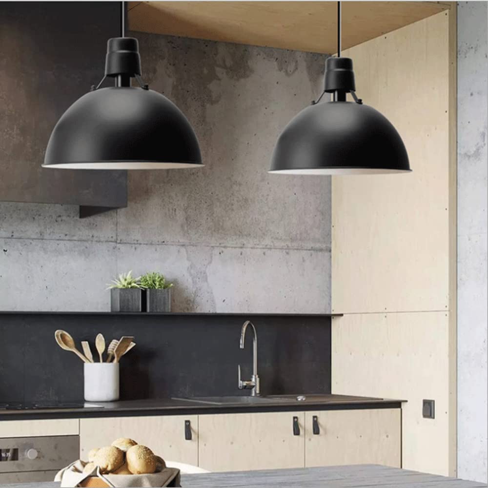 RCIDOS Luces Colgantes Creativas Modernas Lámpara Suspensión Industrial Vintage Luces Colgantes De Moda De 1 Luz Accesorio De Iluminación De Techo Simple Escandinavo para Sala De Estar, Cocina,