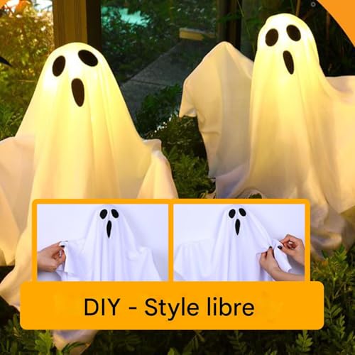 Décorations Halloween extérieur pour jardin sans installation complexe - 6
