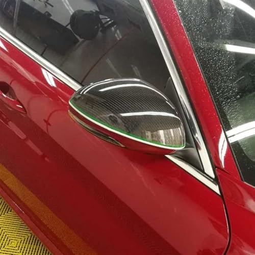 Rénover rétroviseur rayé Alfa Romeo Giulia protection carbone durable - 3