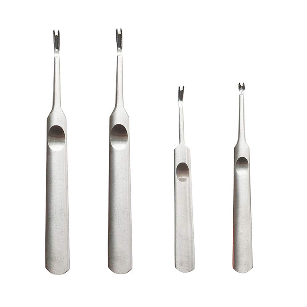 baixikly 4Pcs Cuticle Trimmer With Cuticle Pusher Cuticle