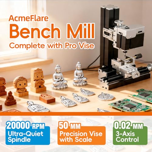 AcmeFlare Mini Milling Machine 60W