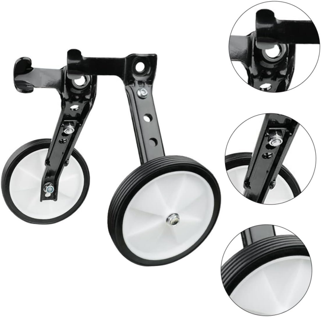 Kisangel Bike Stabilizer Kit Boys and Girls Bicycle Rear Wheel Mount Stabilizer for Balance Bike Learning