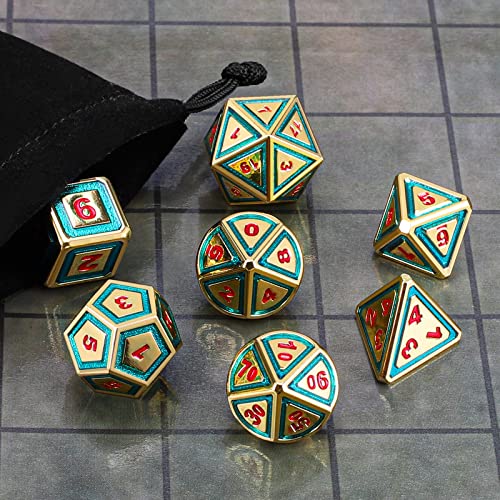 Ciaraq Dnd Polyhedral Dice Set With Dice Bag For Dungeons And Dragons Rpg Mtg Role Playing Table Games #TOP5