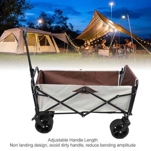 Carro plegable multifuncional para transportar compras pesadas sin esfuerzo 3