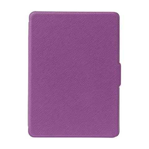 JENOR Faux Leather Flip Stand Tablet Case Cover For Amazon Kindle 8th Generation 2016 Cover