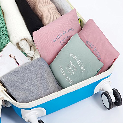 For Spirit Airlines Foldable Travel Duffel Bag Tote Carry on Luggage Sport Duffle Weekender Overnight for Women and Girls (1112-Pink)