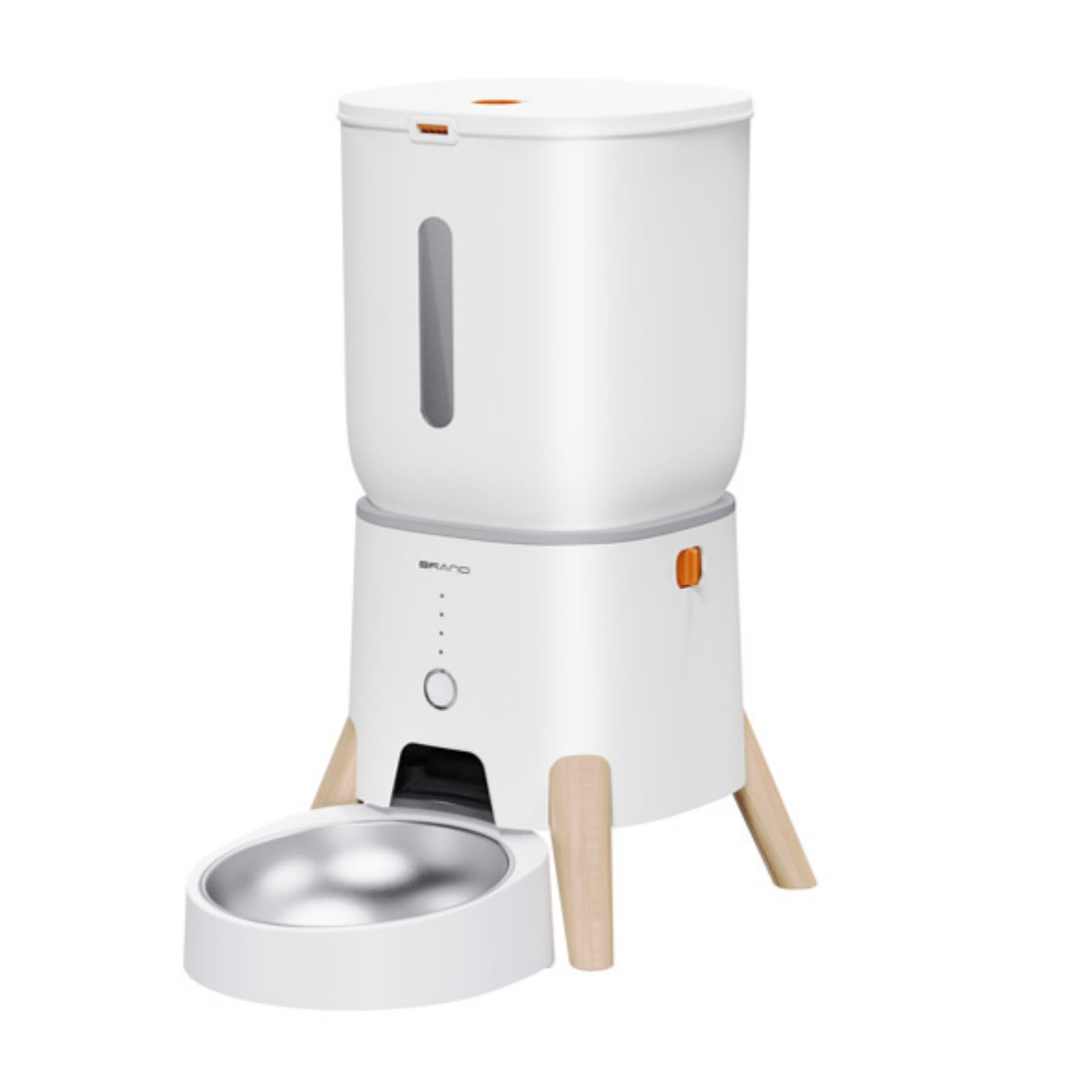 Mangiatoia Intelligente con Ciotola Automatico Mangiatoia Automatica Igienico Distributore di Cibo con Ciotole per
