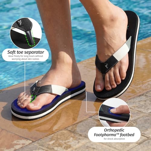 Image of YOHO Women Black soft slippers | Comfortable and Stylish flip flop | Chappal for Woman in exciting colors | Daily Use | Lightweight | Anti Skid Monsoon Chappal | Bubbles