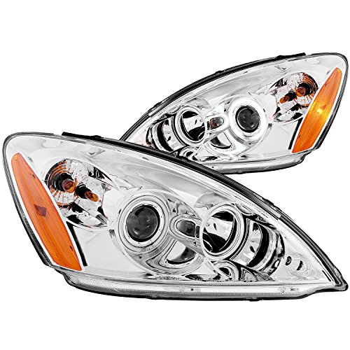 Anzo USA 121103 Mitsubishi Lancer Projector with Halo Chrome Headlight Assembly - (Sold in Pairs)