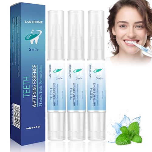 teeth whitening essence pen - 3pcs reduces yellowing amp cleans teeth stains for family travel