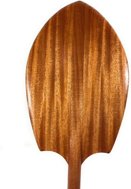 Tikimaster Blonde Koa Paddle 50 in Alii Design with T-Handle | #koa7501
