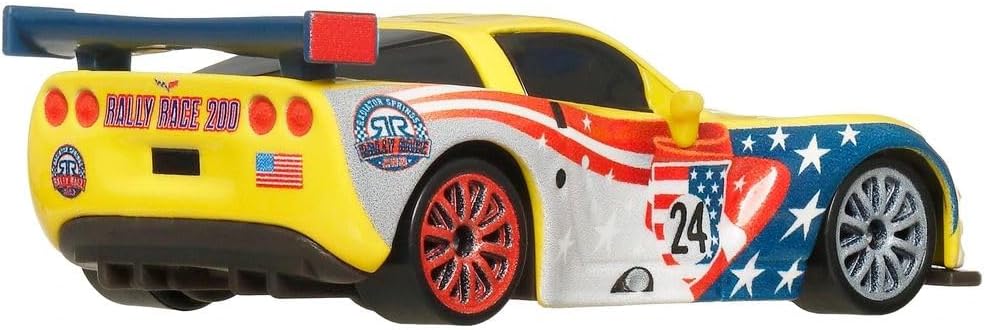 Disney Cars 2025 Mattel 1:55 Scale Diecast Radiator Springs Race & Rescue Jeff Gorvette