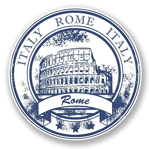 Italy Rome Round Metal 0.75" Lapel Pin Hat Shirt Pin Tie Tack Pinback2
