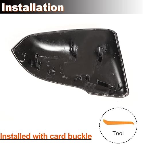 Miniatura 5 de WASHLA Carbon Fiber Mirror Cover Caps Fit for Toyota Supra 2018-2020 for BMW F52 2 Series F45 F46 2014-2019 X1 F48 F49 2016-2019 Z4 G29 2018-2020