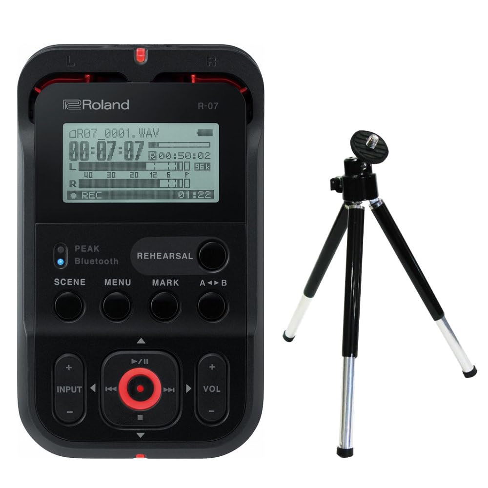 Amazon | Roland ローランド ハンディレコーダー R-07 BK(黒色) (会議  