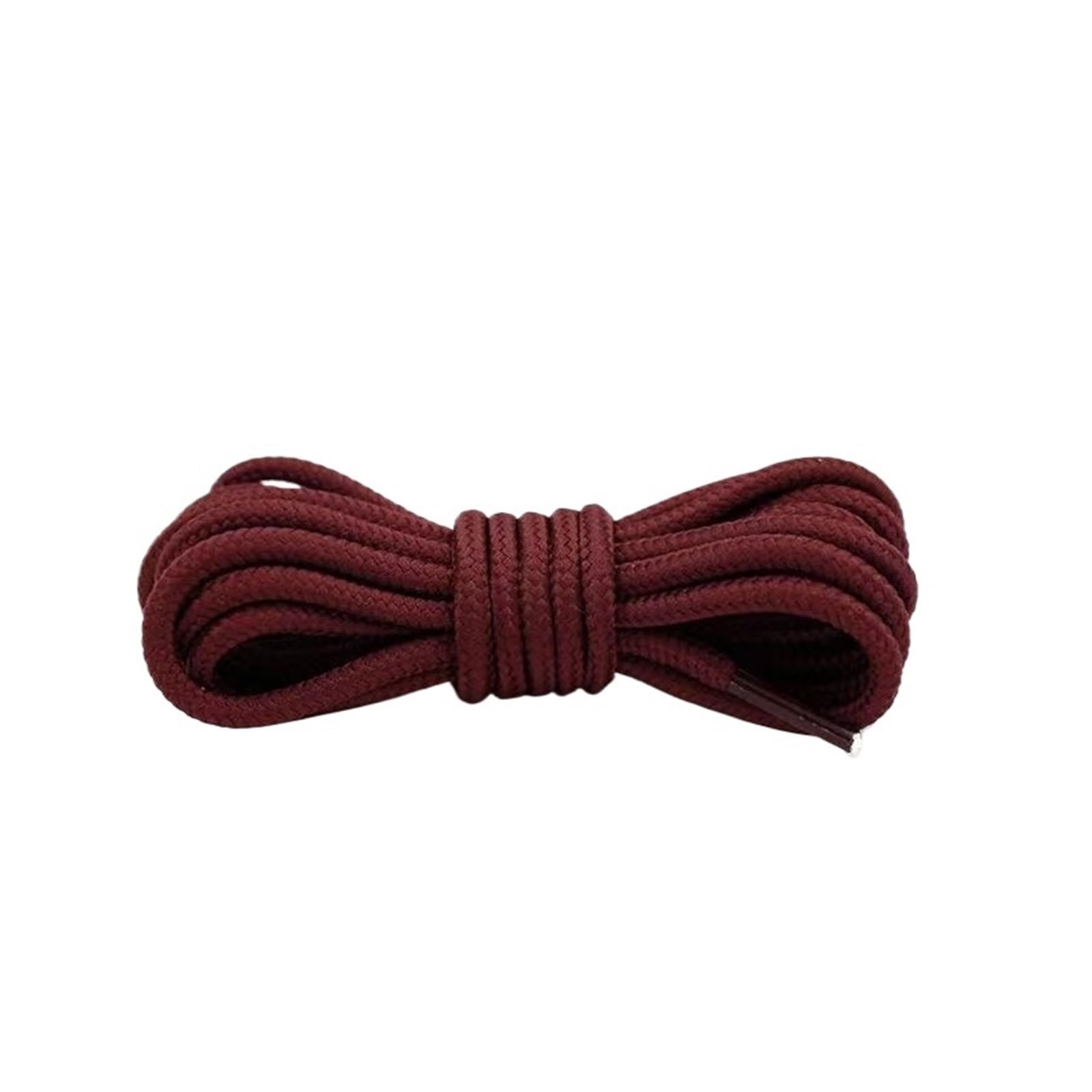 Schnürsenkel 2 Teile/para Runde Solide Polyester Schwarz Braun Schnürsenkel for Frauen Männer Outdoor Wanderschuhe Sport Schuhe Spitze Saiten(Wine Red,150cm)