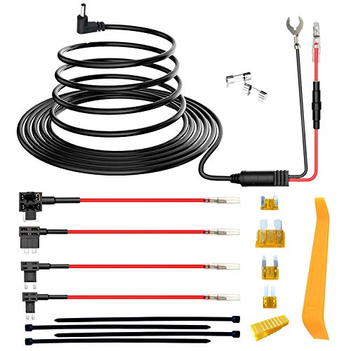 Radar Detector Hardwire Kit,Direct Wire Wiring kit for Uniden Escort Valentine Beltronics Passport Cobra Whistler etc Radar Detector Quick Connection Plug and Play Power Cord Cable(13FT)