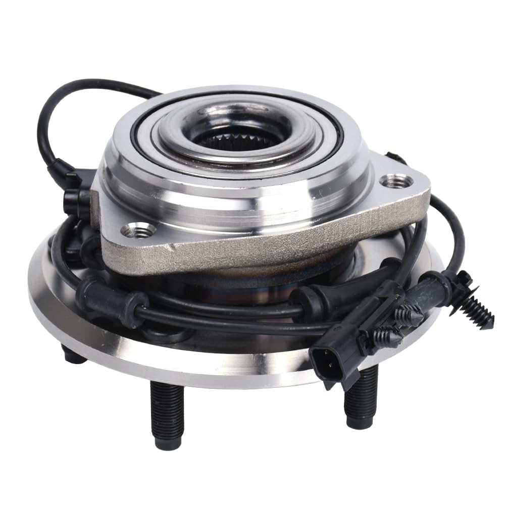 Autoround Front Wheel Bearing and Hub Assembly HA590482 513369 fit for Jeep Wrangler 2011 2012 2013 2014 2015 2016 2017, Wrangler JK 2018 4WD 5Lugs w/ABS