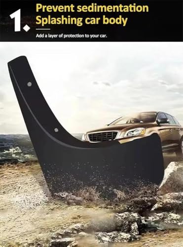 Guardabarros a prueba de salpicaduras para Porsche Macan, accesorios de protección total 3