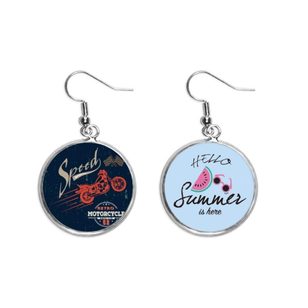 Pendientes de sandía para moteras que buscan un estilo de verano 5