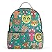 Orediy Kinder Rucksäcke lustige Tiere Maulkorb Schule Buch Tasche Casual Reise Daypack für Jungen Mädchen
