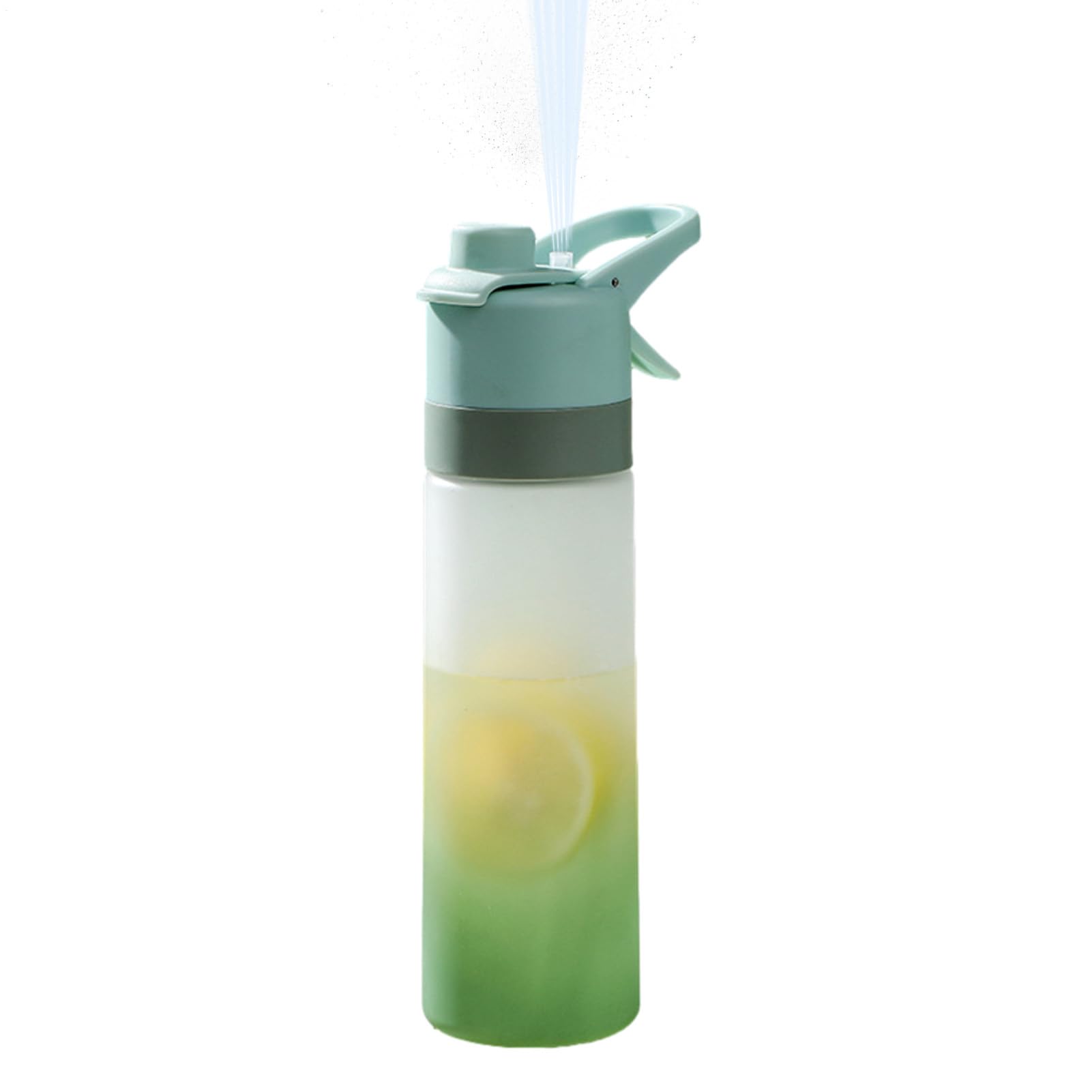 Water Bottle with Spray Mist - 650ml Sports Tumbler with Spray Mist | Reusable Water Bottle for Gym Running Biking Workout Outdoor Sport