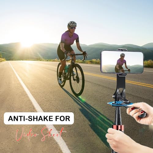 Image of Kratos K10 71 inch Selfie Stick Tripod with 360 Rotation, Rechargeable Remote, Gimbal Handle, Tripod Stand with Ultimate Stability Perfect for Mobile, GoPro,vlogging, Panoramic Shots, Live Streaming