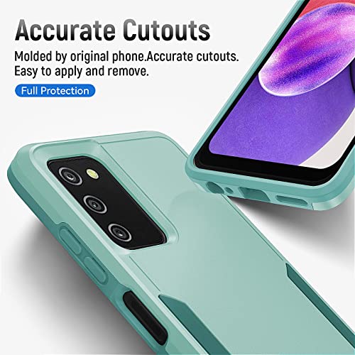 Image of for Samsung Galaxy A03S Case with HD Screen Protector, Green