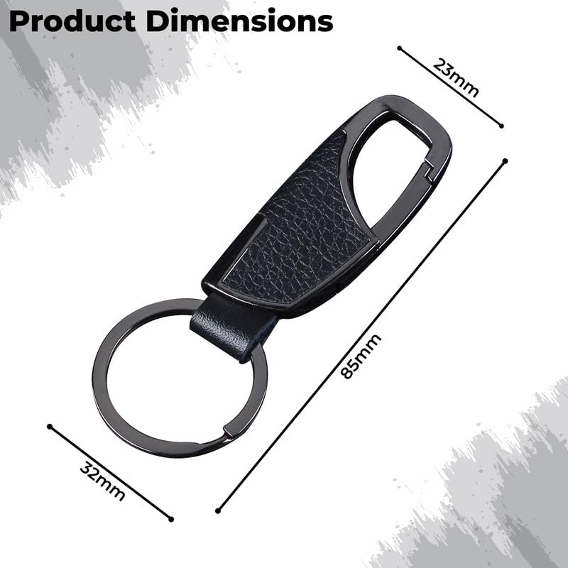 Image of Kraptick Keychain - Unisex Stainless Steel Key Holder for Bike, Car, Scooter & Home Compact Durable Rust-Resistant Keyring for Travel, Office & Daily Use-VV