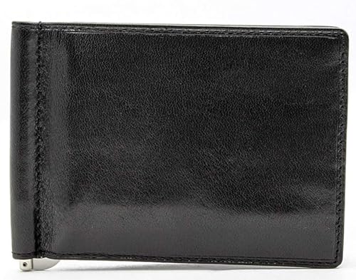 Tony Perotti Mens Italian Bull Leather Executive Spring Tension Credit Card Money Clip Wallet4