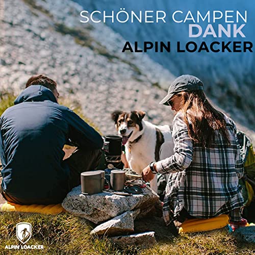 Alpin Loacker - Uni Sit Pad Pro outdoor zitkussen, opblaasbaar en geïsoleerd, 90 g, opvouwbaar thermo-zitkussen voor wandelen en kamperen - Image 8