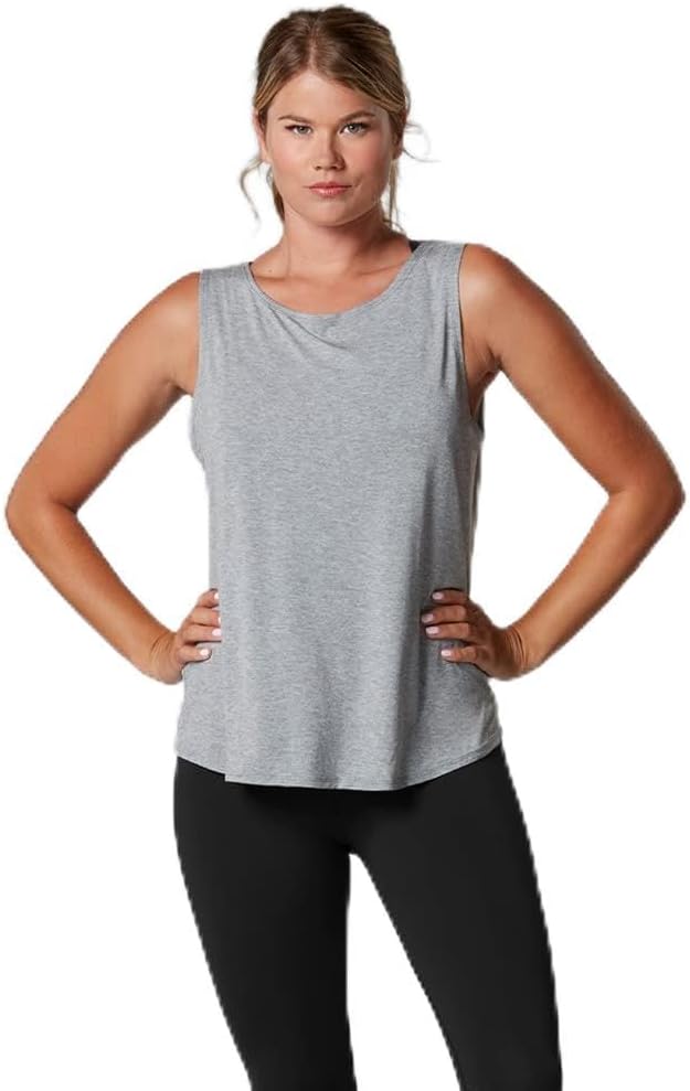 Tavi NoirTwist Back Tank Top in Heather