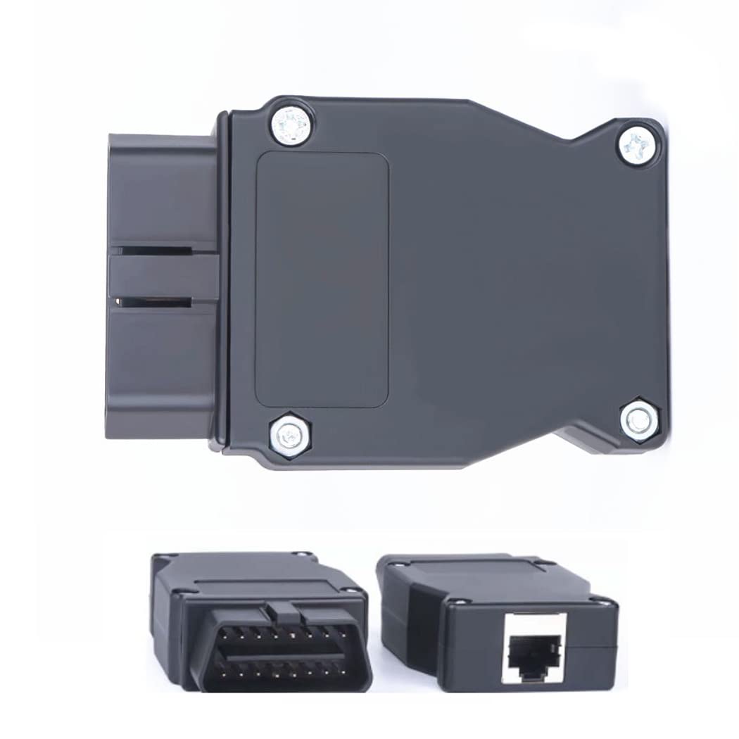 REVHQ OBD Plug Adapter Replacement Compatible with BMW F Series/ 1 Series/3 Series/5 Series/7 Series Fit for ENET Data Cables FORIES Programming Cables