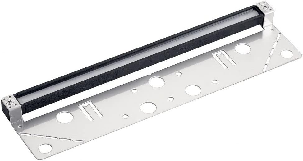 Kichler 16102GRY30 Landscape Deck, 16-Light LED 30.4 Total Watts, Gray