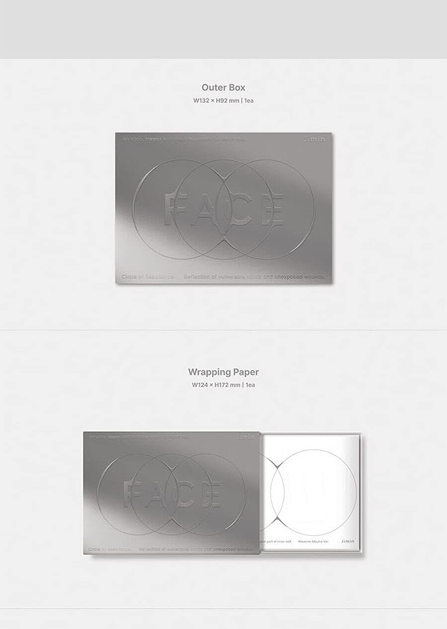Amazon.com: JIMIN FACE Album (WEVERSE Ver. +1ea BTS Store Gift