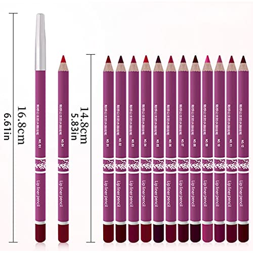 Lip Liner Pen Make-up Make-up Lipstick Pen Waterdicht Niet-markerend Lippotlood Mode 5801-2#5801 - Image 7