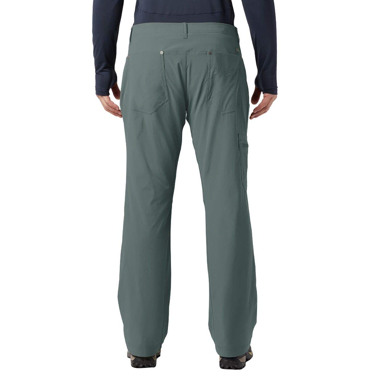 Mountain Hardwear Mens Yumalino Fleece-Lined Pant for Cold Weather Outdoor Activities - Light Storm - 34W x 34L