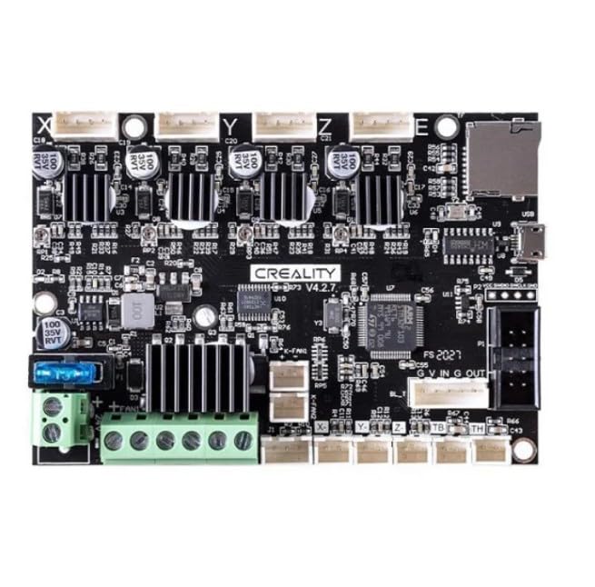 Robocraze Creality Ender-3 V2 Silent Motherboard – Noise-Reducing 50 dB TMC Stepper Driver with Automatic Leveling & Filament Detection, MOS Stability for Ender 3/Ender 3 pro/Ender 3X-image-26