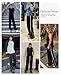 Susclude Mens Wide Leg Sweatpants Baggy Fall Track Pants Y2k Oversize Stretch Casual Pants Drawstring Trousers Black