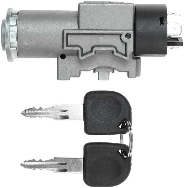 93741068 531409 Car Ignition Lock Barrel Cylinder with 2 Key for Chevrolet for Matiz