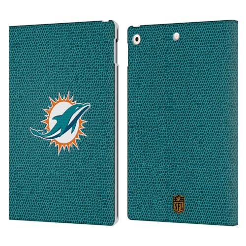 Coque iPad 10.2 NFL Miami Dolphins avec support et fentes cartes