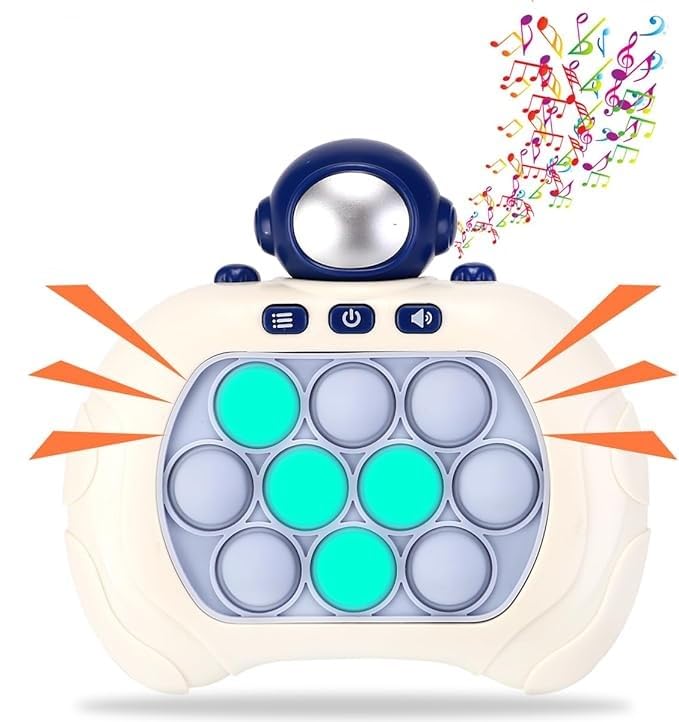 Design accattivante: La forma a bolla di sapone e i colori vivaci rendono questo gioco molto attraente per i bambini.
